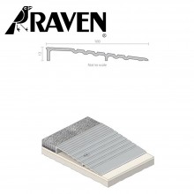 Raven RP77 Threshold Plates Door Seal Clear Anodized 2M Length